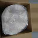 BEDELITE Fleece Throw Blanket for Couch - 300GSM Soft & Warm Fluffy Cream White Blanket, Decorative and Giftable Striped Blankets for Women, Men, 50"x60"