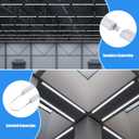 20-Pack LED T5 Integrated Single Fixture, 4FT Linkable LED Shop Light, 20W T5 Tube Lights for Garage Warehouse Workshop Basement, 2200lm, 6500K(Cool White), Plug&Play, Built-in ON/Off Switch, 20W-4FT-5000K