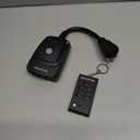 DEWENWILS Outdoor Timer Outlet Waterproof, Outdoor Timer for Lights, 100 ft Remote Control with 2 Grounded Electrical Outlets for Outdoor String Lights, 15A 1/2HP UL Listed