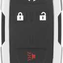 Key Fob Replacement for 2014-2020 Chevy Silverado 1500 2500 3500/15-21 Colorado/ 2015-2021 GMC Canyon/ 14-20 Sierra Car Keyless Entry Remote Control, M3N-32337100, 4 btn