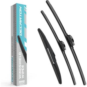 Replacement for Hyundai Venue 2020 2021 2022 2023 2024,Original Equipment Windshield Wiper Blade Set - (Pack of 3)