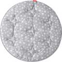 Baby Play Mat, Pop Up Play Tent Mat, Kids Padded Floor Mat Round, Anti Slip Kids Play Tents Indoor Playhouses Mat, 40"x40" Round Area Rug, Pop Up Toddlers Play Pad (Round, D=40 Inch, Star)