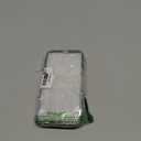 Magnetic Kickstand Glitter Case for iPhone 16 Pro,[Compatible with Magsafe] Luxury Bling Sparkly Rhinestones with Camera Protector Makeup Mirror Women Girls Case for iPhone 16 Pro 6.3",Silver