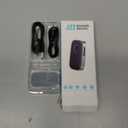 COMSOON Bluetooth Receiver for Car, Noise Cancelling 3.5mm AUX Bluetooth Car Adapter, Wireless Audio Receiver for Home Stereo/Wired Headphones, Hands-Free Call, 16H Battery Life - Black+Silver