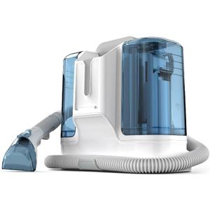 Carpet Cleaner Machine Upholstery - 450W Shampooer Portable for Couch Rug Sofa Car Seat Furniture Fabric Wet Vacuum Spot Handheld Small Mini Car Water Aspiradora de Agua Deep Extractor Washer