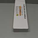 Homemory Rechargeable Flameless Taper Candles, Real Waxy LED Candlesticks Flickering, Battery Operated Candles with Remote Timer, 9.6 Inches for Home Wedding Christmas Decor, 6 Pcs, Ivory