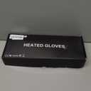 Heated Gloves Liners for Men Women, Rechargeable Electric Heating Touchscreen Outdoor Glove Hand Warmer for Winter Biking Riding Skiing (X-Small-Small)