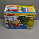 Melissa & Doug Ks Kids Bowling Friends Set, Soft Animal-Themed Pins & Ball with Carry Case, Travel-Friendly Bowling Game Sports Toy, Indoor & Outdoor Toddler Toys for Kids Ages 2+