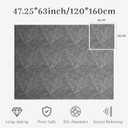 Carpet Living Room Bedroom, Glue Free, Anti Slip, Removable, Washable Spliced Carpet(15.75''x 15.75''x 0.38''Thick) Unit Rug 12pcs