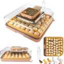 Nest IV - 48 Egg Incubator for Breeders, Fully Automated, Accurate Humidity & Temp Control, Chick Separator, Flexible Egg Spacing, Custom Incubation Days, Auto Turning & Auto Stop, Easy Monitoring