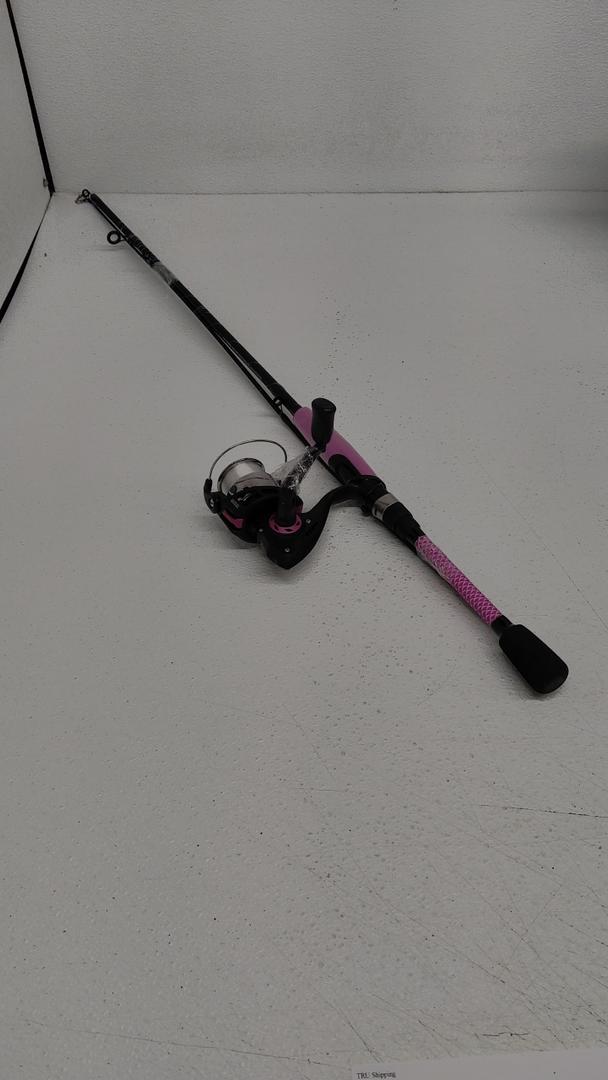 Ready 2 Fish Just Add Bait Spin Combo Fishing Pole - Purple