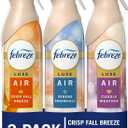 Febreze Odor-Fighting Air Freshener Spray, Room Spray, Crisp Fall Breeze, Cuddle Weather & Serene Snowfall Air Mist, 8.1 oz, 3ct