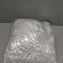 CozyLux Satin Sheets Queen Size Bed Set - 4 Piece Silky Queen Sheet Set, Luxury White Queen Sheets with Smooth and Soft Microfiber, Includes 1 Fitted Sheet, 1 Flat Sheet and 2 Pillowcases