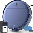 ZCWA Robot Vacuum and Mop Combo, Anti-Hair Tangle Design for Pet Hair,Self-Charging, Powerful Suction, APP/Remote/Voice Control, Ideal for Hard Floors, Carpets