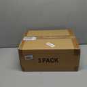 Kmiectse Clear Storage Bin with Lid 3 Pack 【Stackable & Sturdy】 Plastic Multifunctional Folding Storage Bins for Bedroom, Living Room, Study,Room, 23 QT Folding Box with Magnetic Door