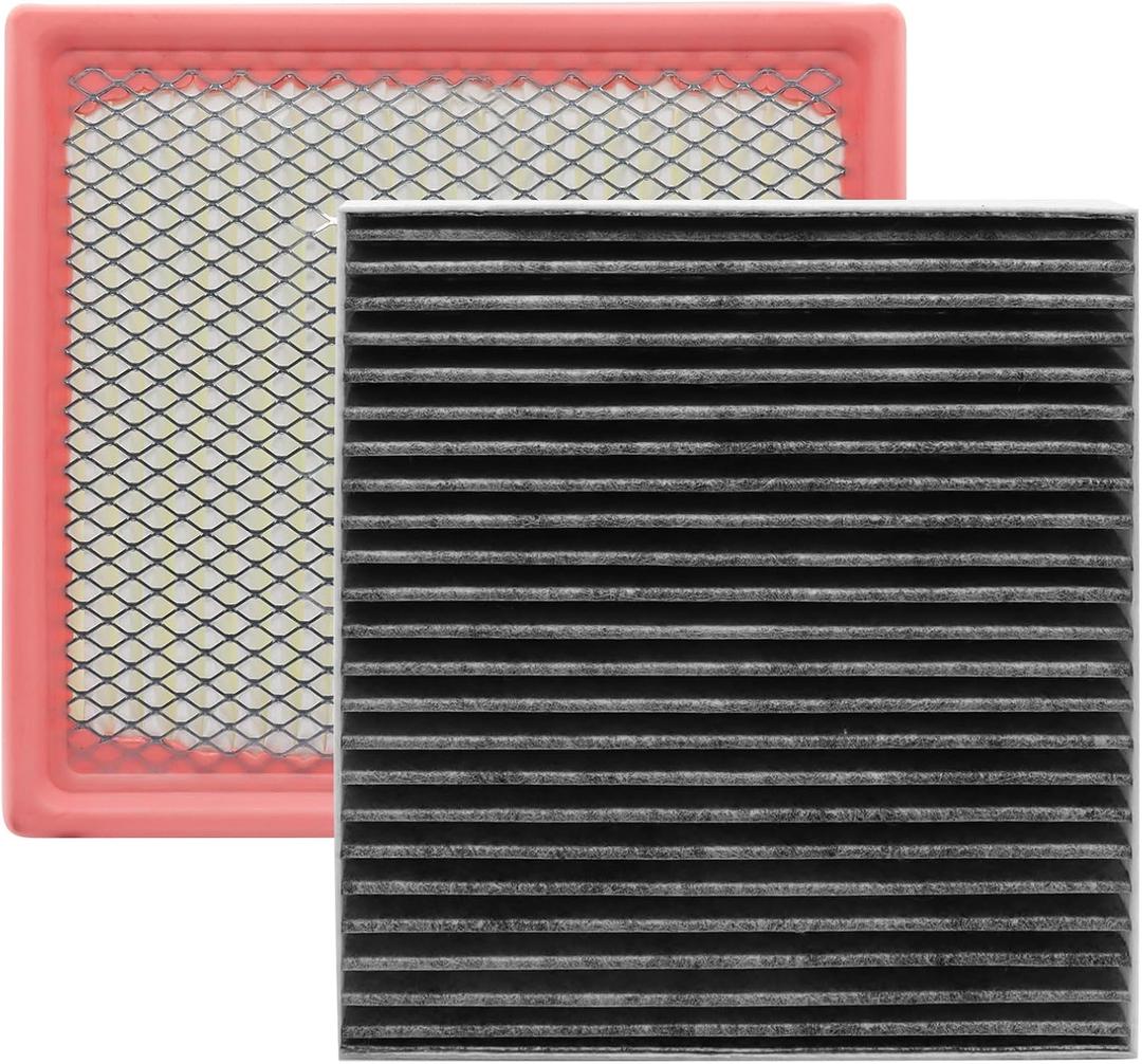 Comb Engine Cabin Air Filter for Chrysler Sebring 2010 2009 2008 2007 (carbon grey)
