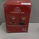 BlissWhisper Candle Warmer Lamp with Timer Dimmer,Adjustable Height Wax Melting Lamp for Jar Candles, Aesthetic Vintage Home Decor for New House Warming, Gift for Women Birthday Christmas (Gold)