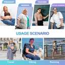 LEVSOX Plus Size Compression Socks for Women Men Wide Calf Extra Large 15-20 mmHg Knee High Sock for Nurses Pregnant Travel (3 Pairs/Floral Patterns)