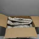 Area Rugs 6'x9' Washable Non-Slip, Floral Vintage Distress Print Pattern Medallion Carpet for Living Room Bedroom Dining Room, Brick Red Rust Neutral Brown Burnt Orange Green