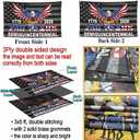 3 Ply 250 Year American Anniversary Flag Patriotic 250th Anniversary USA Flag 4th of July We The People 1776 Yard Flags For Outside 3x5 Ft Double Sided Outdoor Decorations
