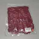 CSDAJIO Women's Lace Open Front Tie Long Sleeve Deep V Neck Crop Top Sexy Ruffle Trim Going Out T Shirt Size S