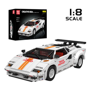 Mould King Super Sports Car Building Blocks Sets, 1349 Pieces Racing Car MOC Building Kit Toys Collectible Set for Adults, Sports Car Model for Car Lover