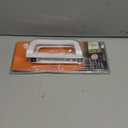 Prime-Line C 1177 Diecast Mortise Style Sliding Door Handle, 1-3/8 Inch Projection, White (1 set)