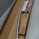 Curved Shower Curtain Rod, TOPROD Round Shower Curtain Rod 48-72 Inches Adjustable, Rounded Bowed Stainless Steel Shower Rods for Bathroom, Bathtub, More Shower Space, Brushed Nickel, Need to Drill