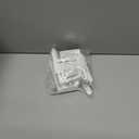 2 x TonGass 4-Pack RV Curtain Holders with Screws (White)  Camper & Motorhome Curtain Clips for Window Drapes, Heavy-Duty Plastic Retainers for RV, Boat, and Trailer Curtains