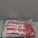 3 Set Christmas Arch Covers 6Ft, 5Ft, 4Ft Red and Green Spandex Fitted Fabric Round Top Stretchy Backdrop Stand Covers for Christmas Wedding Birthday Party Ceremony Anniversary Grad Decoration