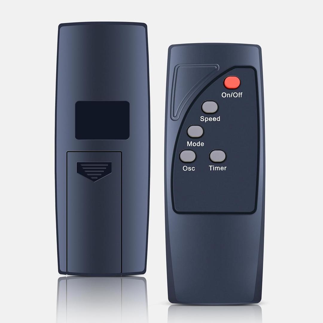 New Remote Control Replacement Compatible with AMZ Basics 16" Pedestal Fan FS40-10BR (60W, Black)