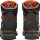 Timberland PRO Men's Boondock BOA 6 Inch Composite Safety Toe Waterproof Puncture Resistant Industrial Work Boot, Mocha Brown, 8M