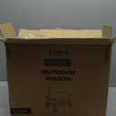 Lightweight Folding Wagon, Large Capacity Collapsible Grocery Cart on Big Wheels, Heavy Duty Foldable Shopping Carts, All-Terrain Outdoor Utility Carts for Camping, Sports, Garden, Beach, 3.5 Cu Ft (3-1/2 cubic feet, Black)