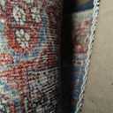 Loloi Loren Collection LQ-01 Blue/Brick 2'-3" x 3'-9" Accent Rug