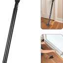 BRINKS Door Security Bar - Adjustable Brinks Door Security Bar for Travel, School, Dorm and Home - Door Jammer for Hinged Doors and Sliding Door Security Black