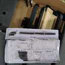 Einhomn Queen Size Bed Frame with Headboard, Upholstered Linen Platform Bedframe with Solid Wooden Slats, Noise-Free, No Box Spring Needed, Easy Assembly, Dark Grey