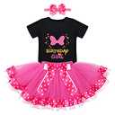 IBTOM CASTLE Newborn Toddler Baby Girls Half 1st 2nd Birthday Outfit Mouse Princess Dress Polka Dots Tutu Skirt ONE Cake Smash Halloween Fancy Funny Costume for Photo Shoot  2T, Size 2Y