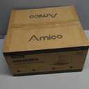 Amico Bathroom Exhaust Fan, 1.5 Sones, 110 CFM, Low Noise, Ceiling Mounted Retrofit Ventilation Fans, 4 Inch Duct, No Attic Access Needed- UL Certified