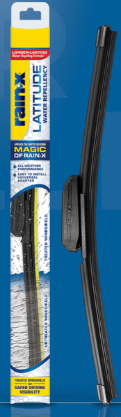 Rain-X 810326 Repellency Water Repellent Wiper Blades, 26" Windshield Wiper,New & Improved Version of Latitude Wiper Blades w/Water Repellency Formula