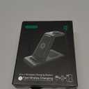 Upgraded 3 in 1 Wireless Charger for Google Pixel Watch 3/2, for Pixel 10/10 Pro/10 Pro XL/9 Pro/9/Fold/8,Buds Pro 2/Pro,Wireless Charging Station for Multiple Devices (Not for Google Watch 4/1) (Black)