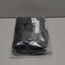 Anmao Vintage Black Lace Curtains 84 Inches Long 2 Panels Set, Romantic Elegant Light Filtering Semi Sheer Floral Thick Lacy Curtain Drapes for Living Room and Bedroom, Each Panel 55W x 84L, Black