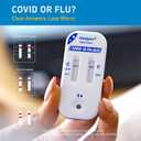 Healgen Rapid Check COVID-19, Flu A&B Antigen Test Kit, OTC 3-in-1 Flu & COVID Home Test, Easy to Read Dual Windows, Results in 15 Mins, 18-Month Shelf Life, 10 Test