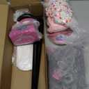 WooWee Kids Girl 100 Days of School Costume, Old Lady Costume for Kids, Halloween Cosplay Dress Up (3-5y, Pink)