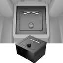 Center Console Safe Lock Box Compatible with 2025 2026 Toyota 4Runner Armrest Secure Vault Carbon Steel Safe Storage Box Replacement for 2025 2026 Toyota 4Runner Accessories