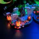 LED Lighting Compatible with Lego Tim Burton's the Nightmare Before Christmas, Light Kit Compatible with Lego Disney 21351, NOT Included The Model Set(Classic Edition)