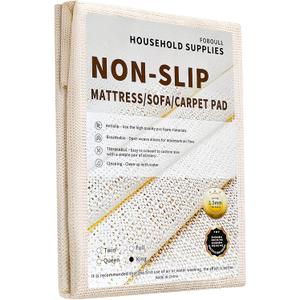 Mattress Slide Stopper and Gripper, Keep Bed and Topper Pad from Sliding for Sofa, Couch, Chair Cushion, Mattresses, Easy Trim, Slip Resistant, Grips Helps Stop Slipping - King