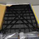 Kantek Single-Level Monitor Stand, 17" X 13.25" X 3" To 6.5", Black, Supports 50 Lbs