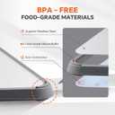 Stainless Steel Cutting Board Time Save Design,Metal Cutting Boards for kitchen,Large Chopping Board for Meat Size 1712,Easy to Clean