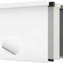 AOSKY Blackout Roller Shades Cordless Blinds for Windows, Free-Stop Shades with Valance, Thermal Insulated Fabric, UV Protection, Blinds for Home and Office (30" W x 72" H, Linen White)