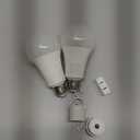 AmeriTop Rechargeable Emergency LED Light Bulb - 2 Pack A19 Battery LED Bulbs for Power Outage Camping Outdoor Activity Hurricane 850 Lm 9W 60W Equivalent E26 Base Lighting Bulb (3000K Warm White)